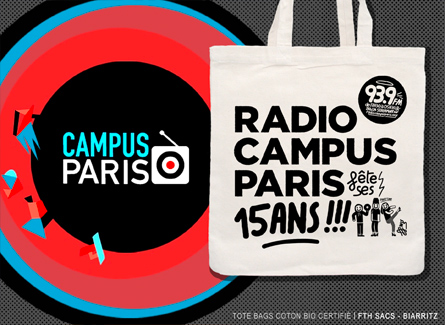 Sac radio Campus Paris
